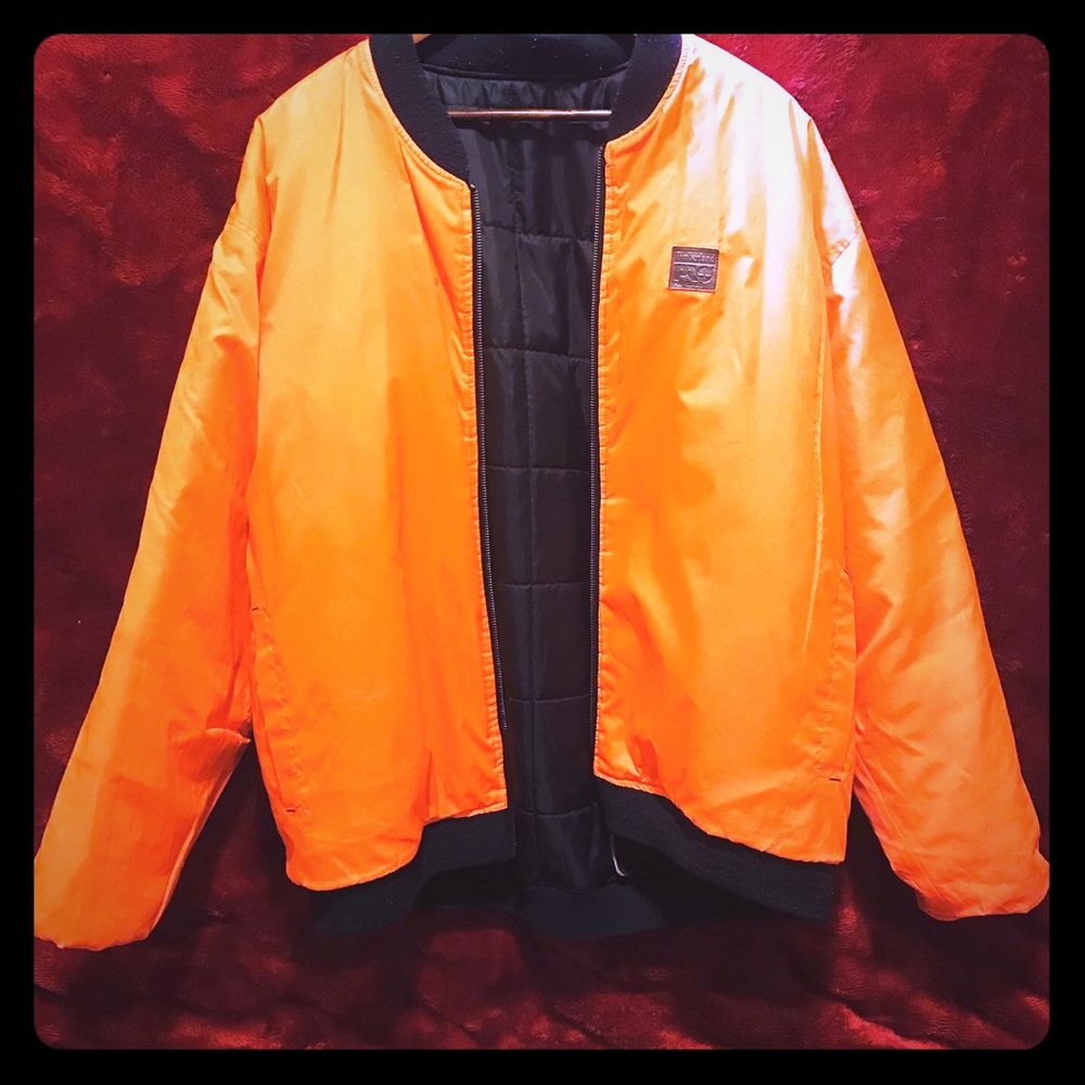 Reversible timberland jacket.